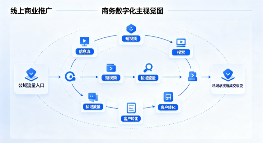 宣威市线上商业推广怎么做？全域流量闭环搭建与低成本转化实战指南